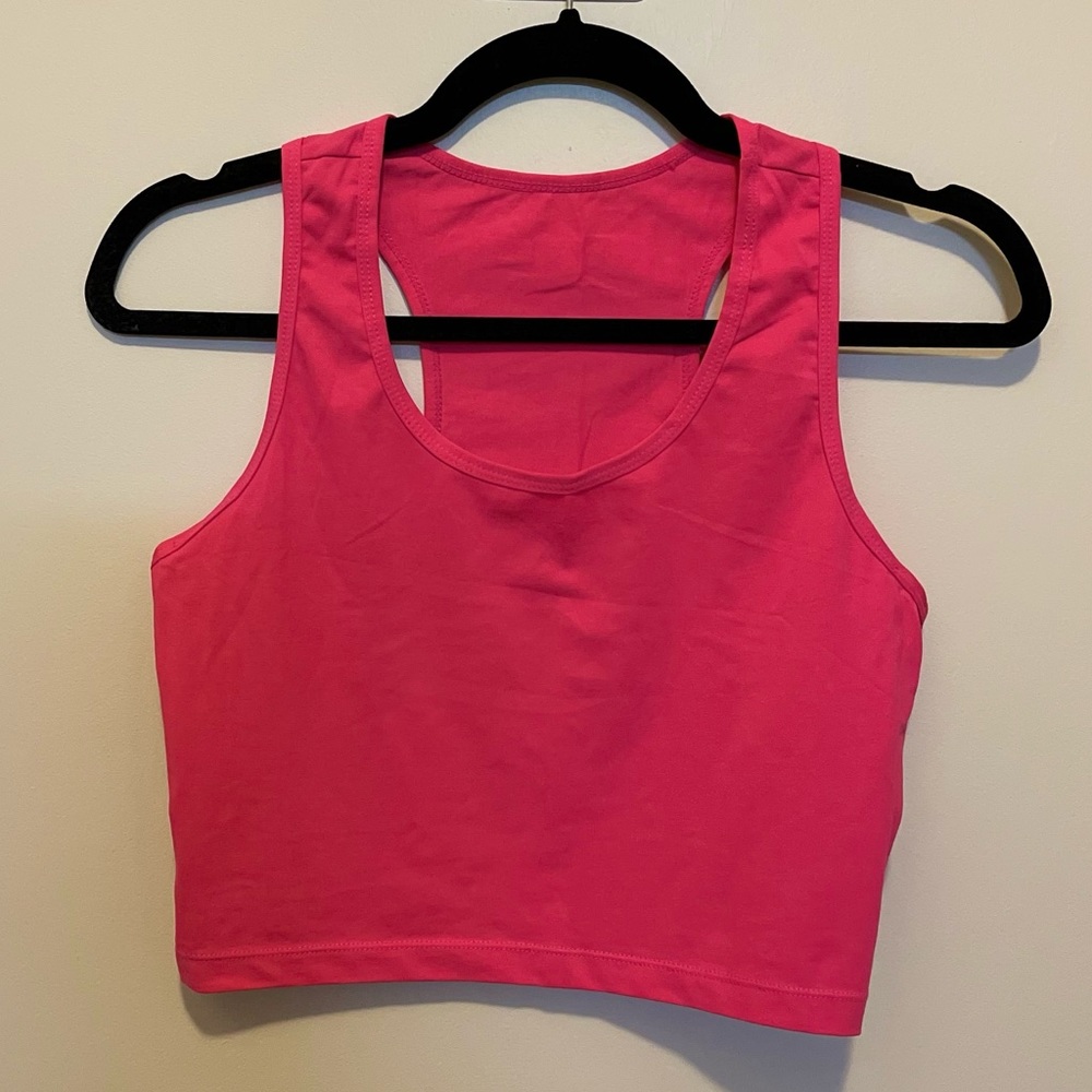 NVGTN Pink Crop Tank